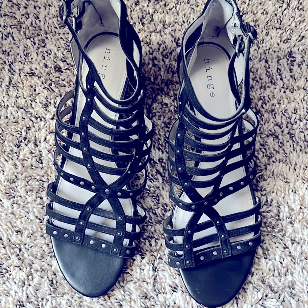 Black Wedges very comfortable